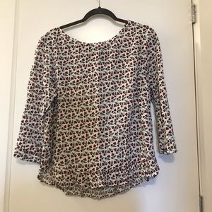 Gap floral blouse